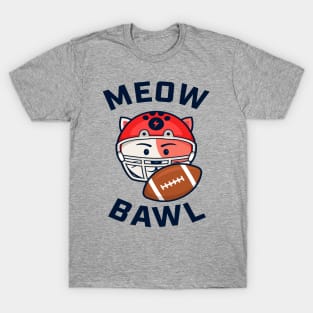 Cat Rugby American Football NFL T-Shirt